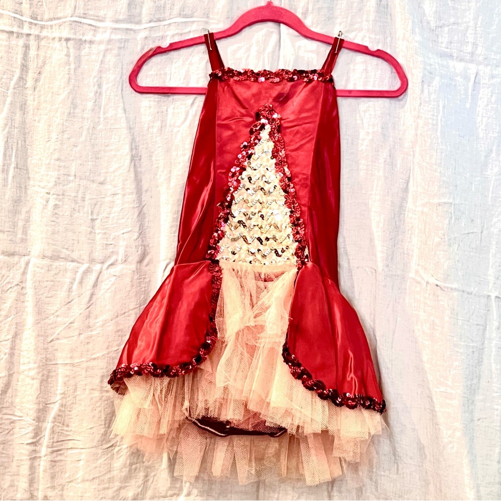 La Merle’s Vintage Wine and Pink Dance Costume